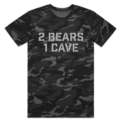2 Bears, 1 Cave Camo T-Shirt