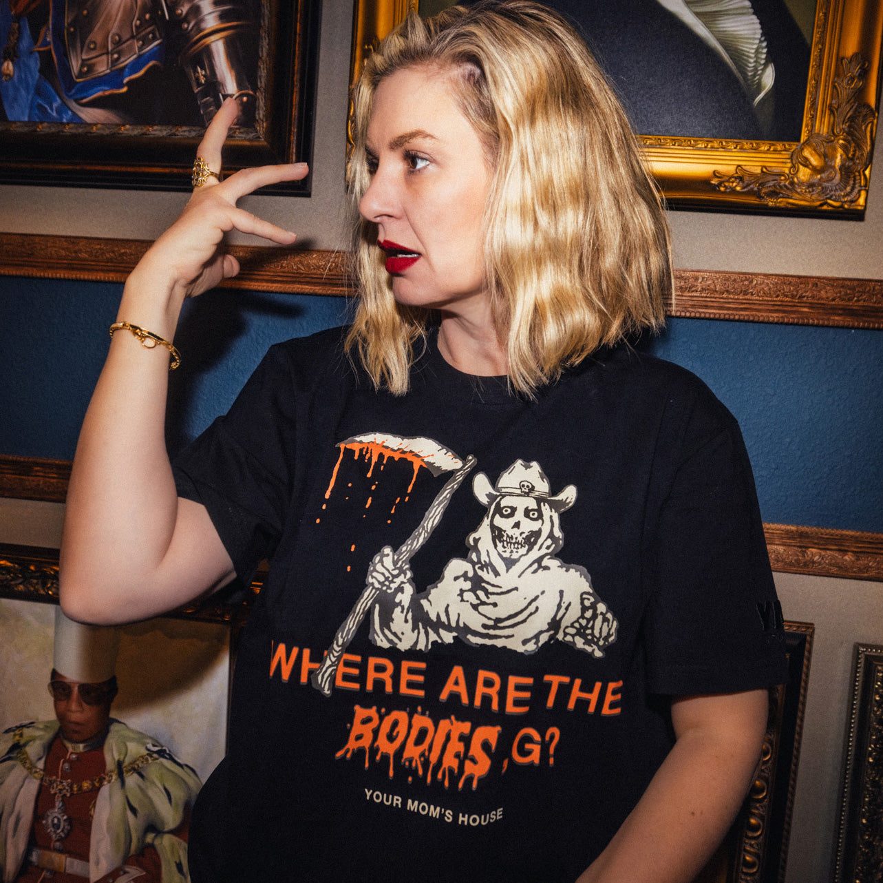 WHERE ARE THE BODIES, G? TEE