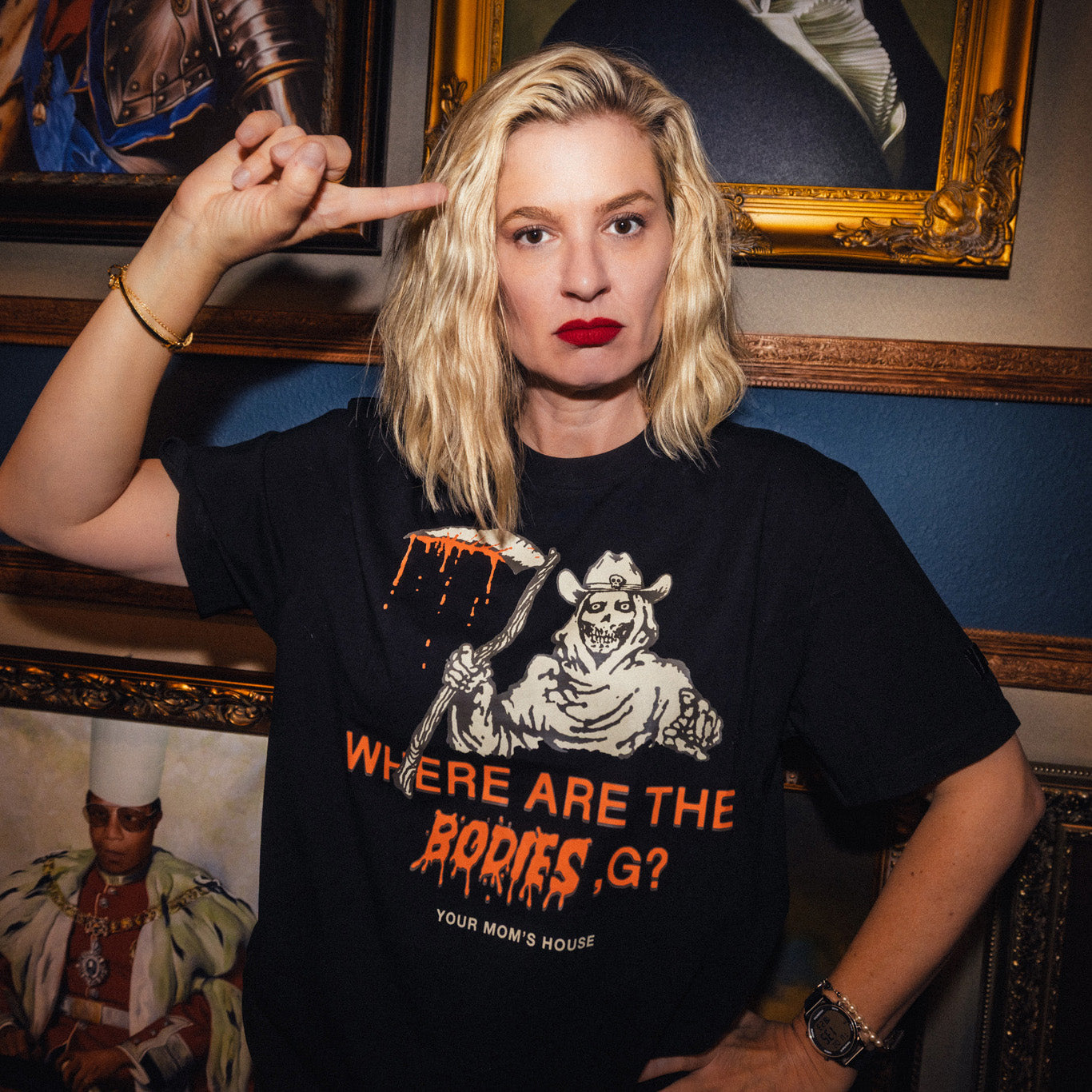 WHERE ARE THE BODIES, G? TEE