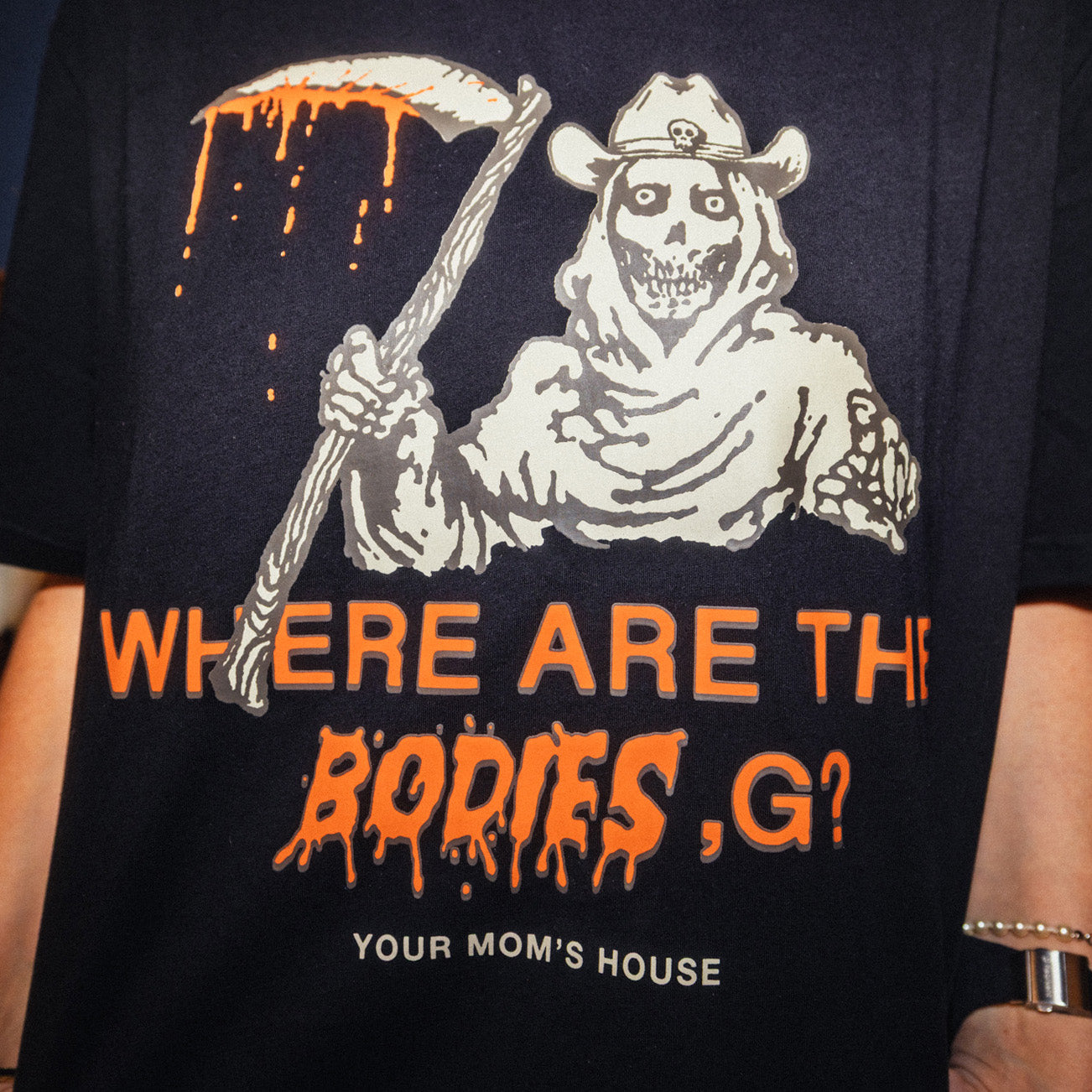 WHERE ARE THE BODIES, G? TEE