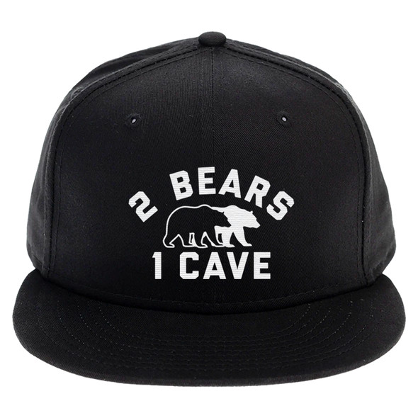 2 Bears, 1 Cave Icon Flatbill Hat