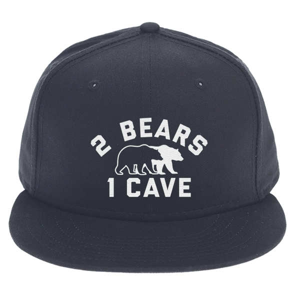 2 Bears, 1 Cave Icon Flatbill Hat