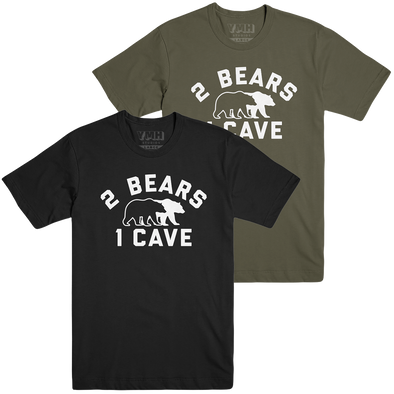 2 Bears, 1 Cave Icon T-Shirt
