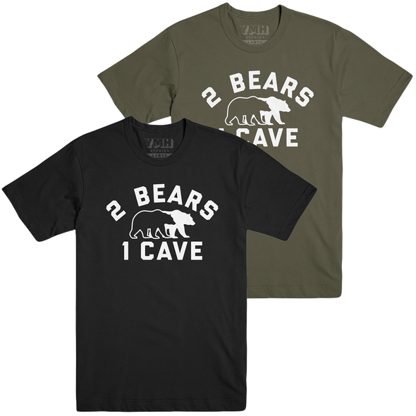 2 Bears, 1 Cave Icon T-Shirt