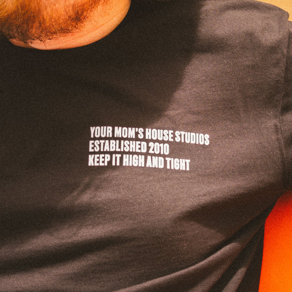 Established 2010 Crew Lapel Print T-Shirt