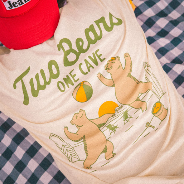 2 Bears 1 Beach T-Shirt