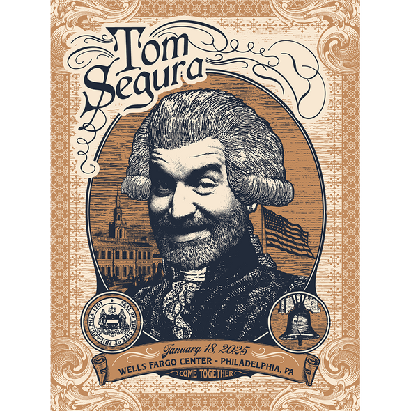 Tom Segura Philadelphia Show Poster