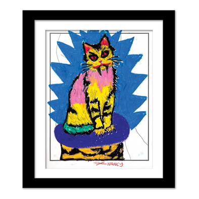 F Around And Find Out (Original - framed and matted)