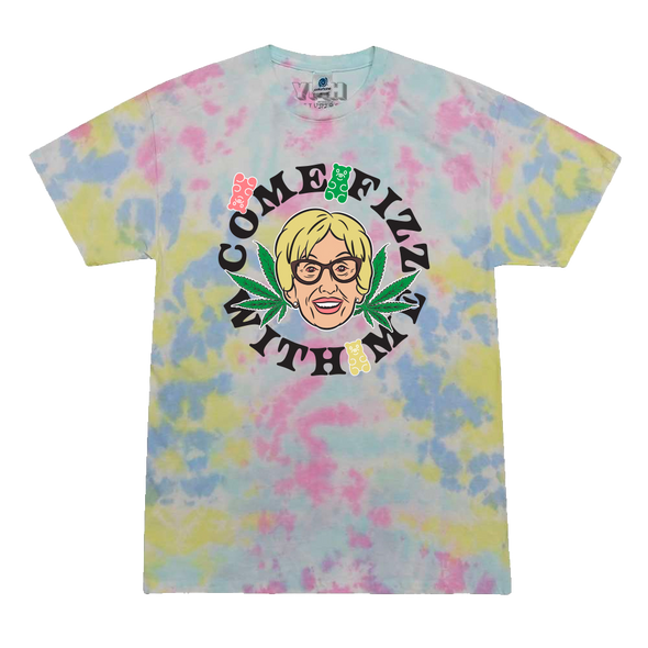 Come Fizz With Me Tie-Dye T-Shirt