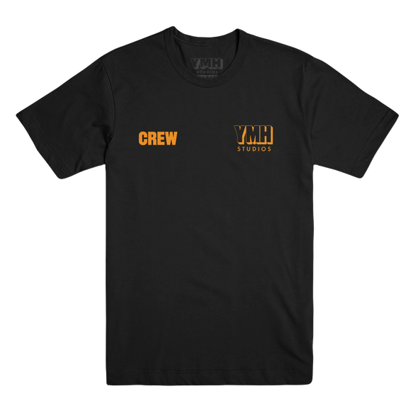 YMH Studios Crew Lapel Print T-Shirt