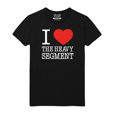 I (Heart) The Heavy Segment T-Shirt - Black