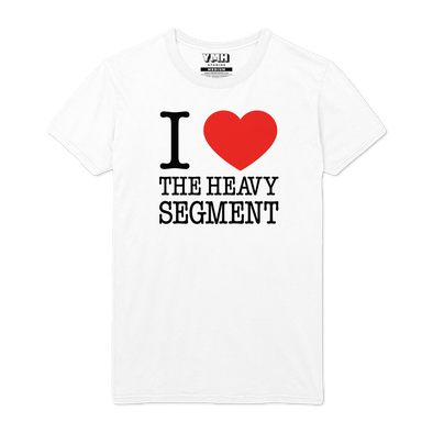 I (Heart) The Heavy Segment T-Shirt - White